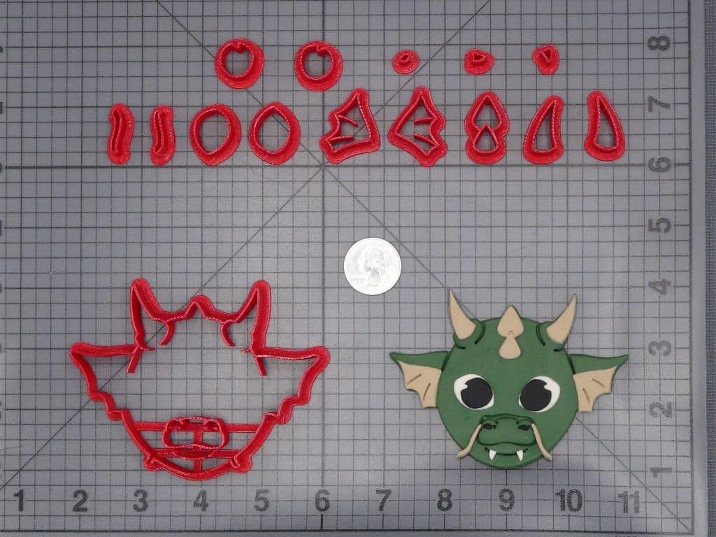Dragon Head 266-I337 Cookie Cutter Set