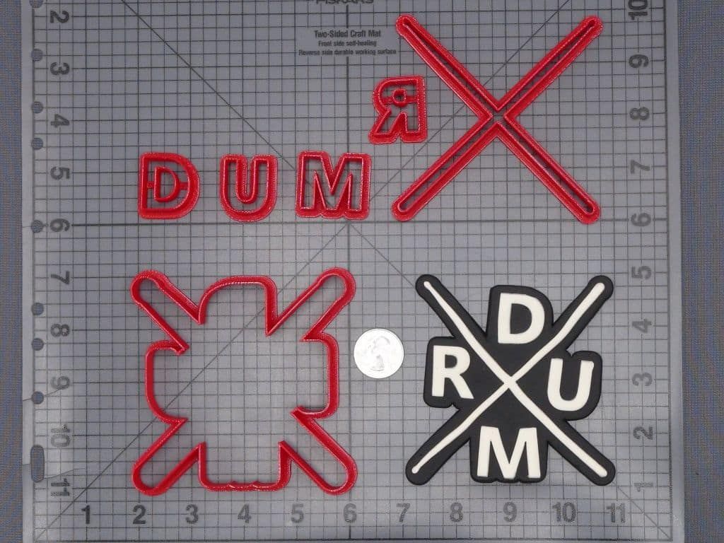 Drum 266-I280 Cookie Cutter Set