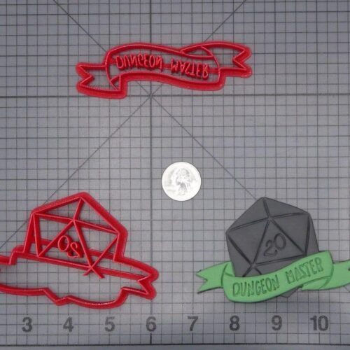 Dungeons and Dragons - D20 Dungeon Master 266-I289 Cookie Cutter Set