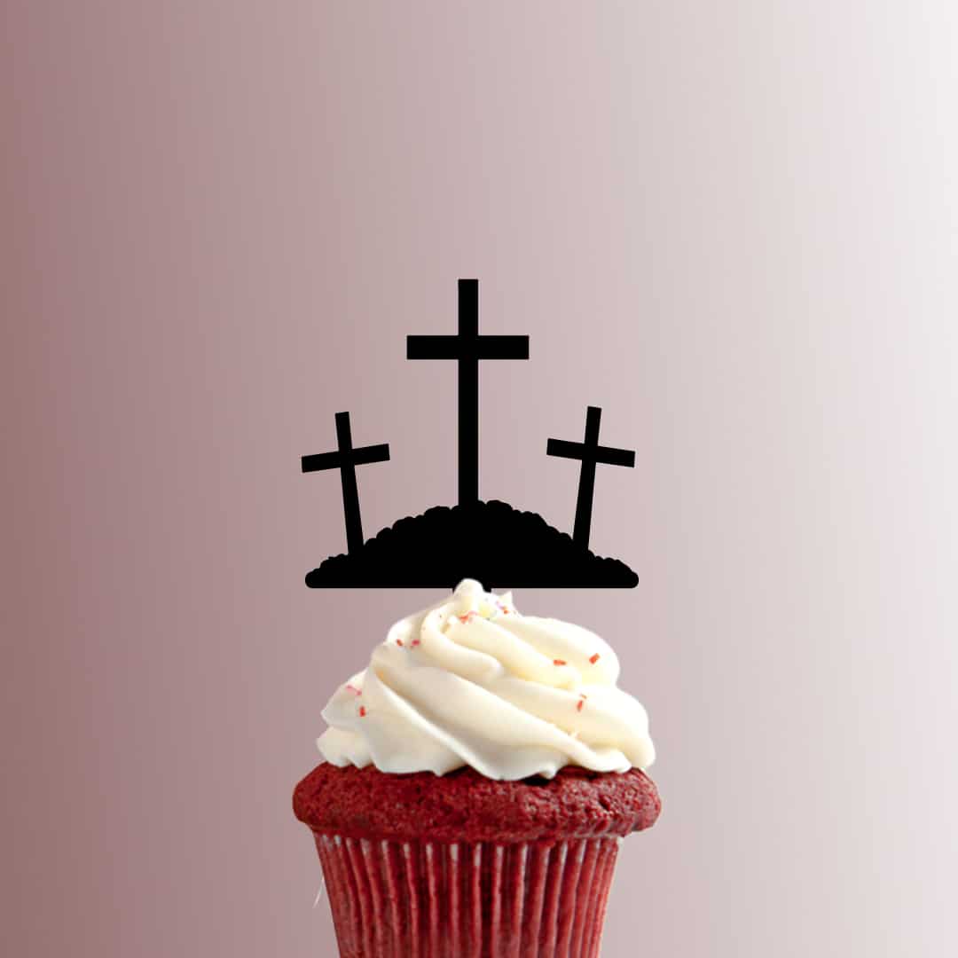 Easter - Crosses on Calvary 228-596 Cupcake Topper