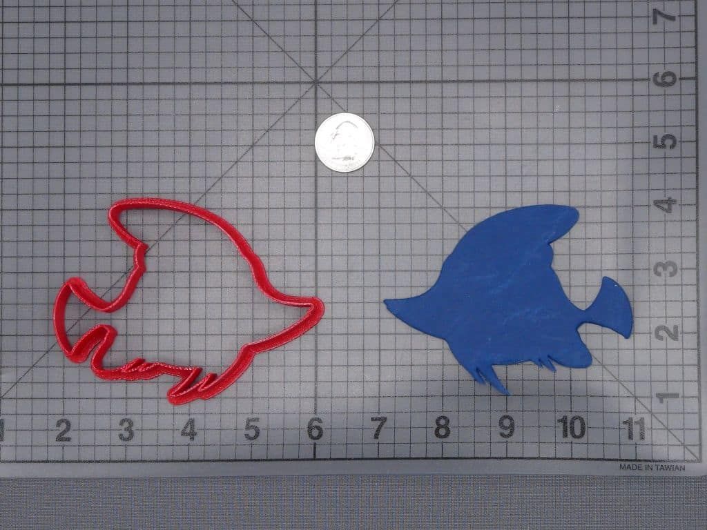 Fish 266-I373 Cookie Cutter Silhouette
