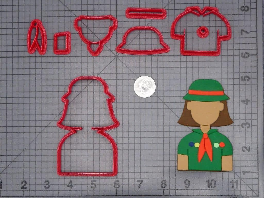 Girl Scout 266-G738 Cookie Cutter Set