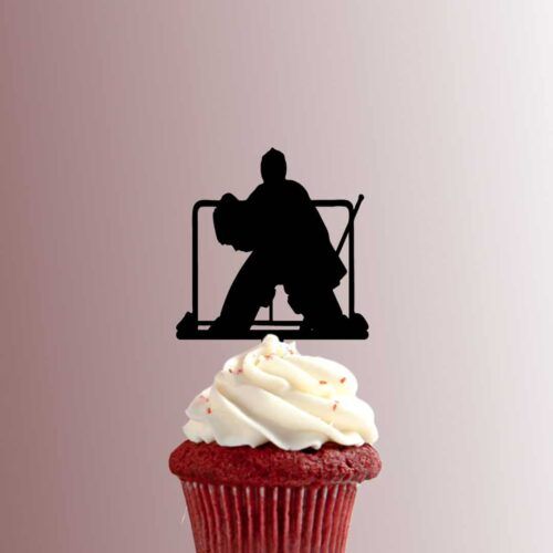 Hockey Goalie 228-601 Cupcake Topper