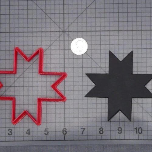 Islamic Star 266-I305 Cookie Cutter Silhouette