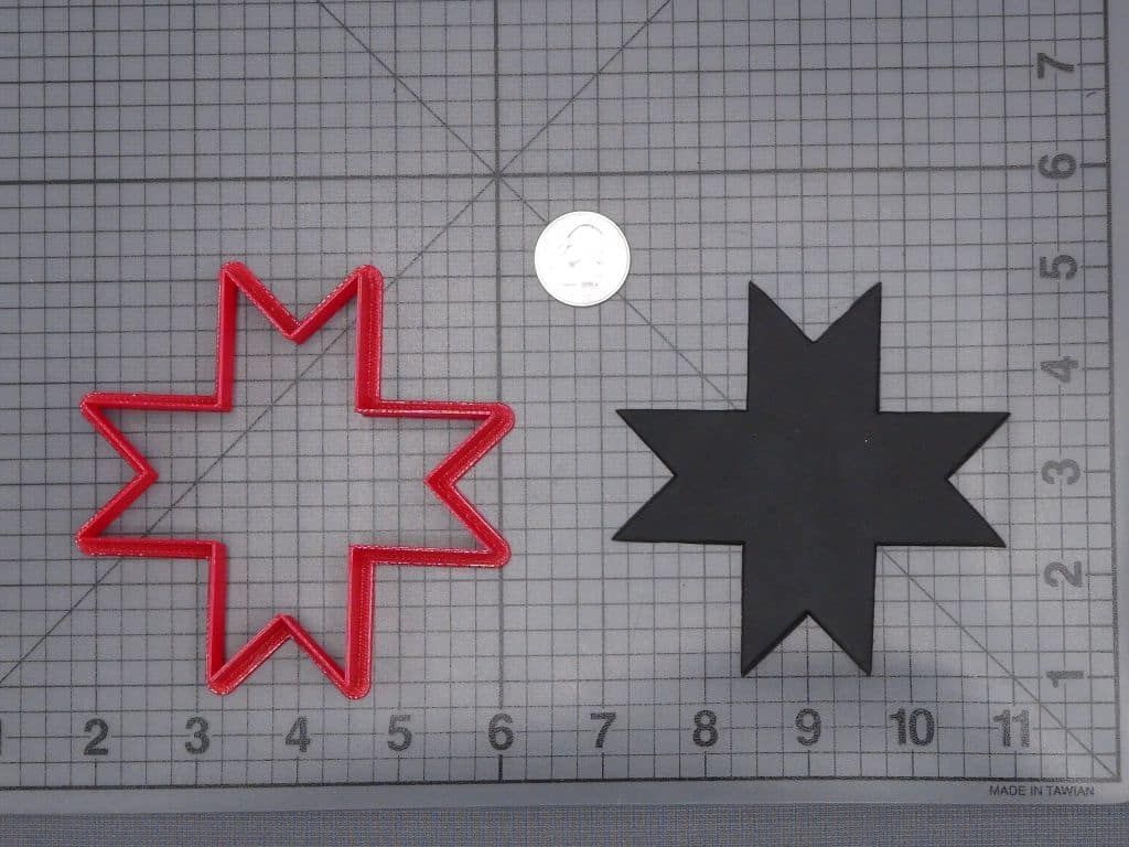 Islamic Star 266-I305 Cookie Cutter Silhouette
