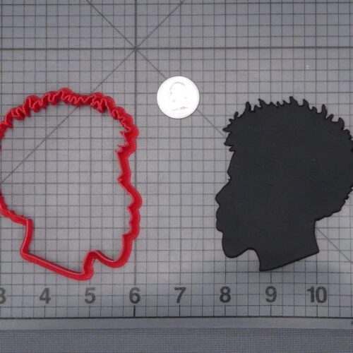 Man Head 266-I304 Cookie Cutter Silhouette