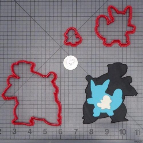 Pokemon - Squirtle Evolution 266-I264 Cookie Cutter Set