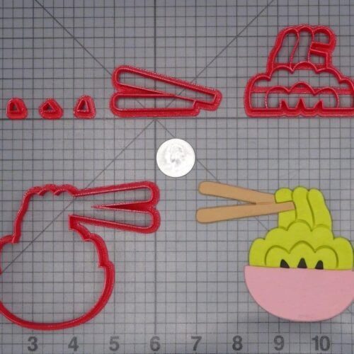 Ramen 266-I064 Cookie Cutter Set