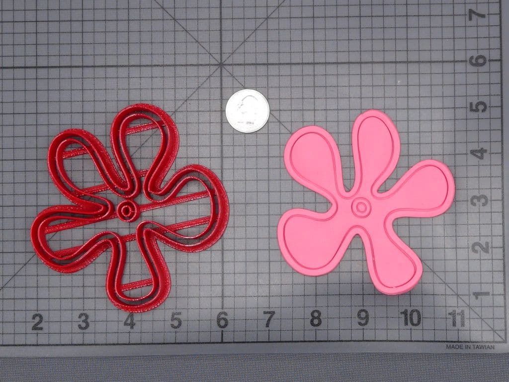 Spongebob Squarepants - Flower 266-I484 Cookie Cutter