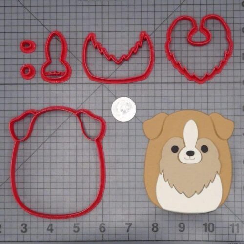 Squishmallow - Andres Dog 266-I453 Cookie Cutter Set