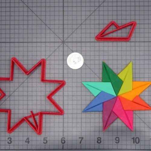 Star Eight Point 266-I471 Cookie Cutter Set