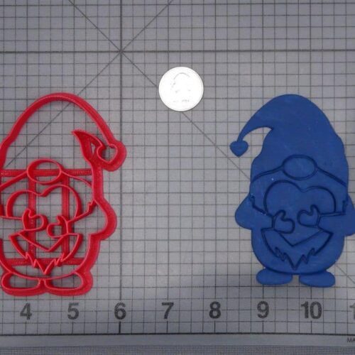 Valentines Day - Gnome with Heart 266-I412 Cookie Cutter