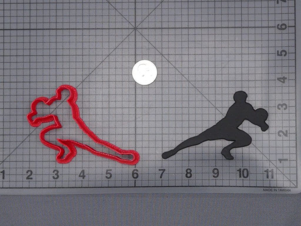 Volleyball Player 266-I238 Cookie Cutter Silhouette