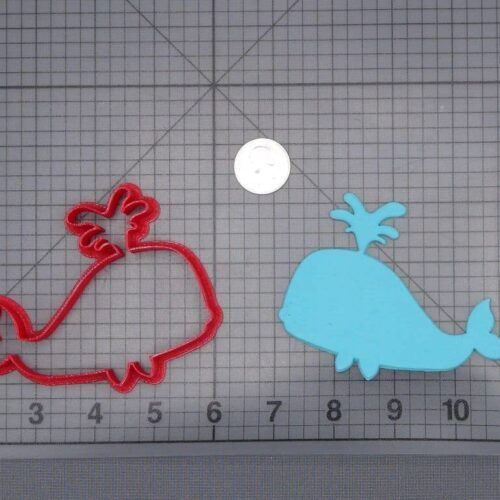 Whale 266-I374 Cookie Cutter Silhouette
