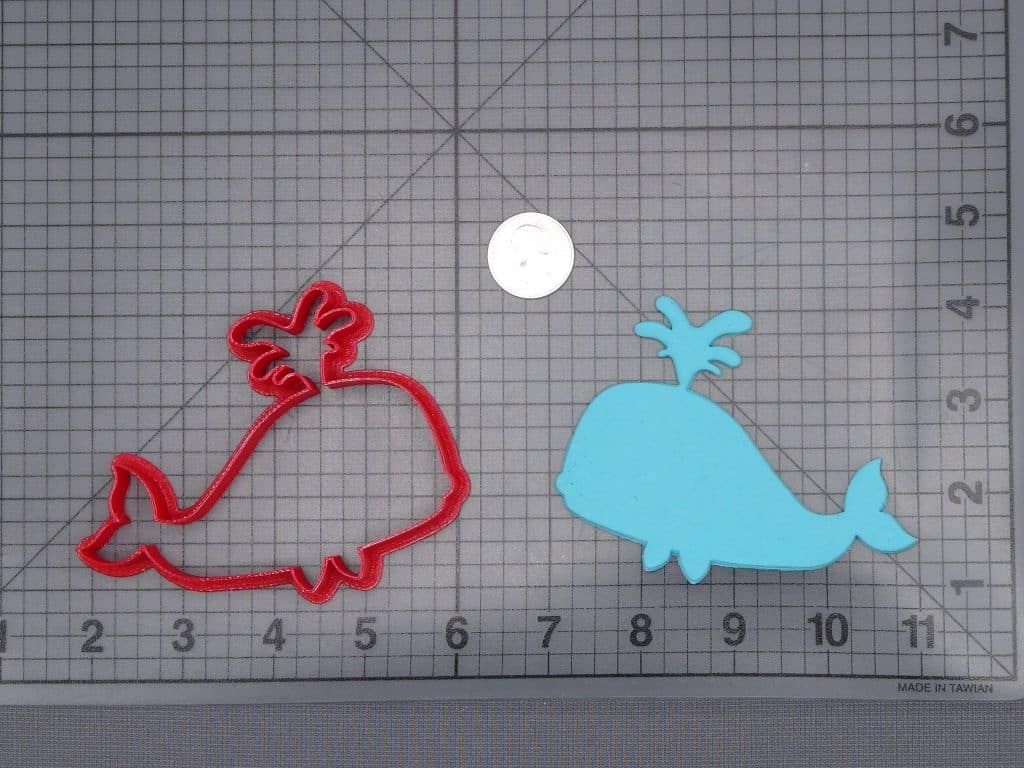 Whale 266-I374 Cookie Cutter Silhouette