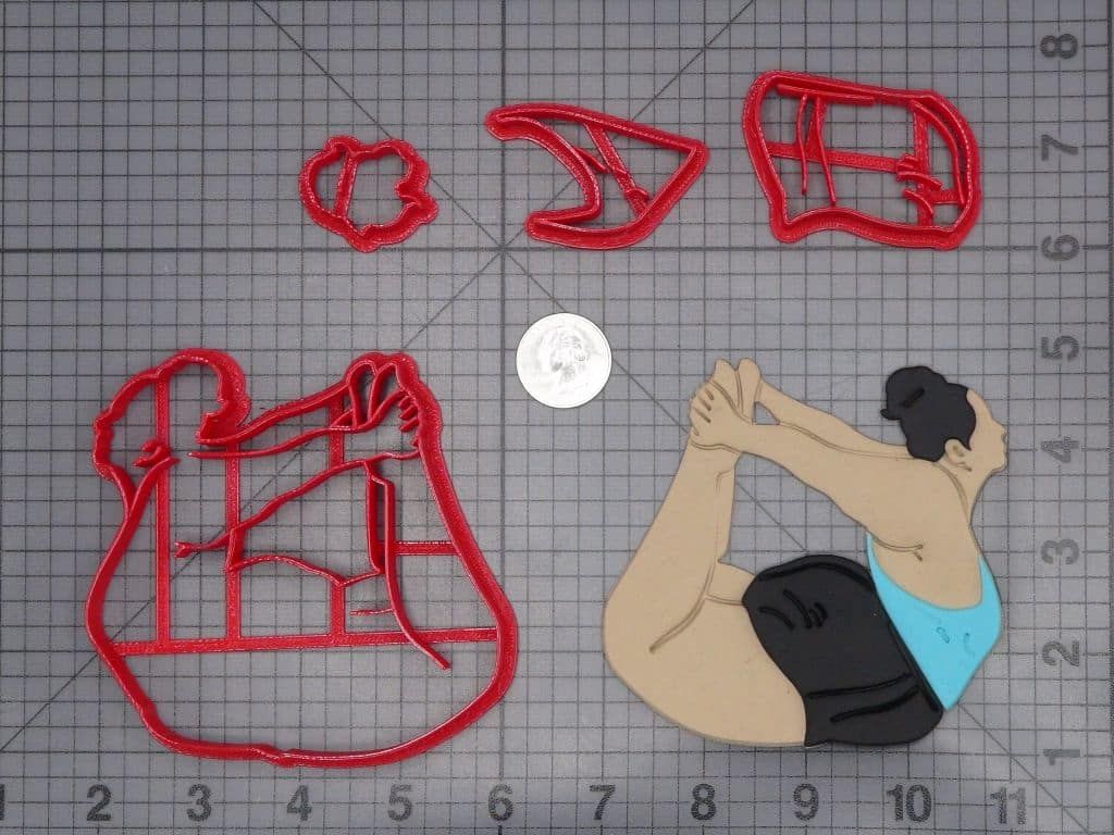 Yoga Body 266-I232 Cookie Cutter Set