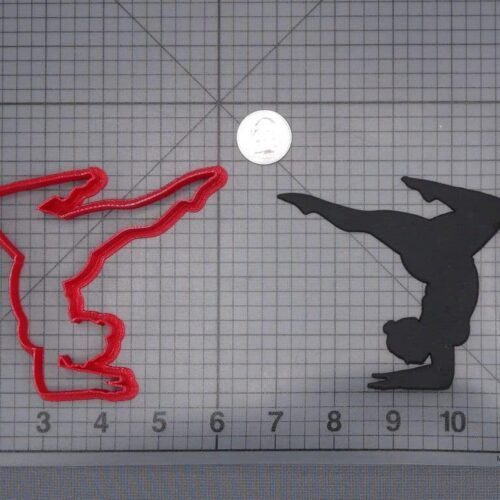 Yoga Pose 266-I375 Cookie Cutter Silhouette