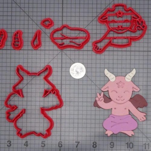 Baphomet Body 266-I361 Cookie Cutter Set