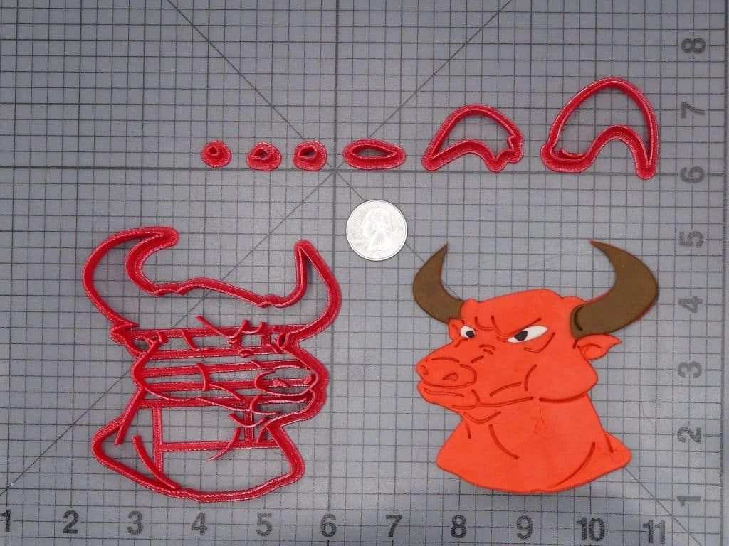 Bull Head 266-I435 Cookie Cutter Set