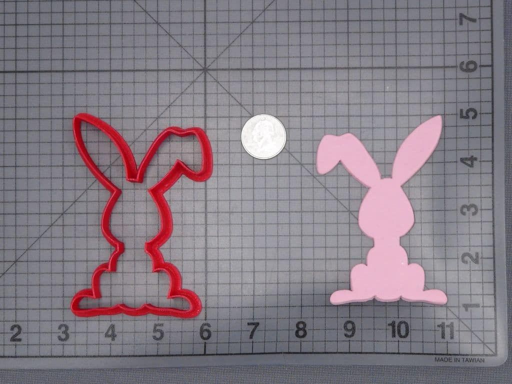 Bunny Body 266-I548 Cookie Cutter Silhouette
