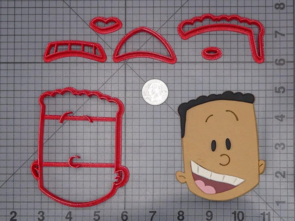 Captain Underpants - George Head 266-I558 Cookie Cutter Set