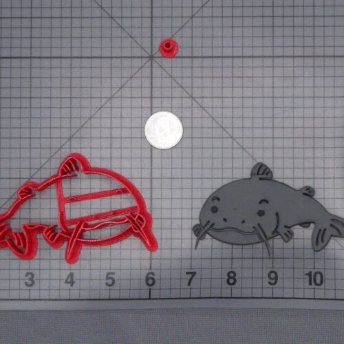 Catfish Fish 266-I469 Cookie Cutter Set