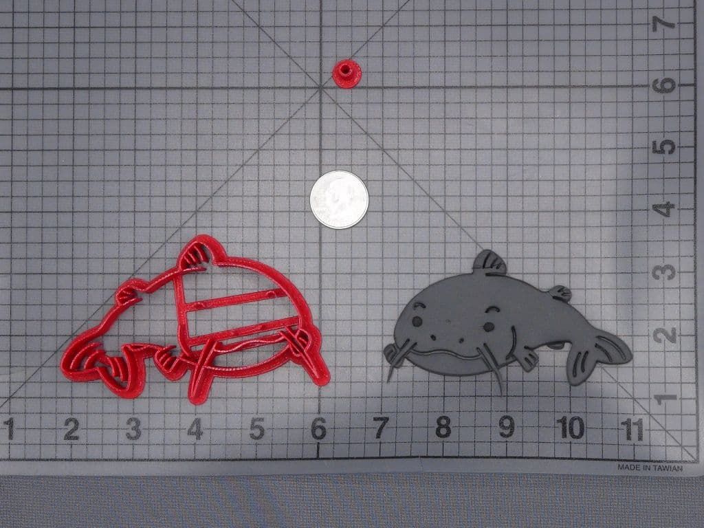 Catfish Fish 266-I469 Cookie Cutter Set