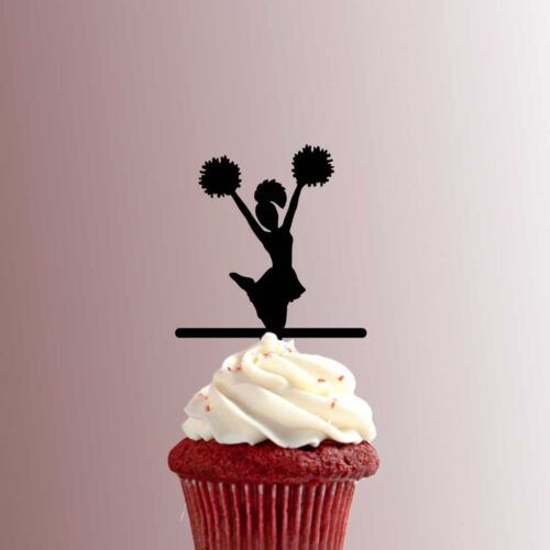 Cheerleader 228-626 Cupcake Topper