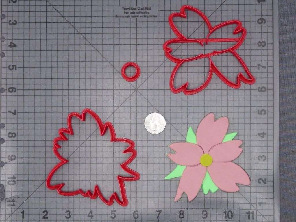 Cherry Blossom Flower 266-I470 Cookie Cutter Set