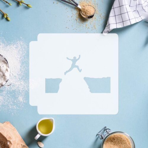 Cliff Jumping 783-H468 Stencil