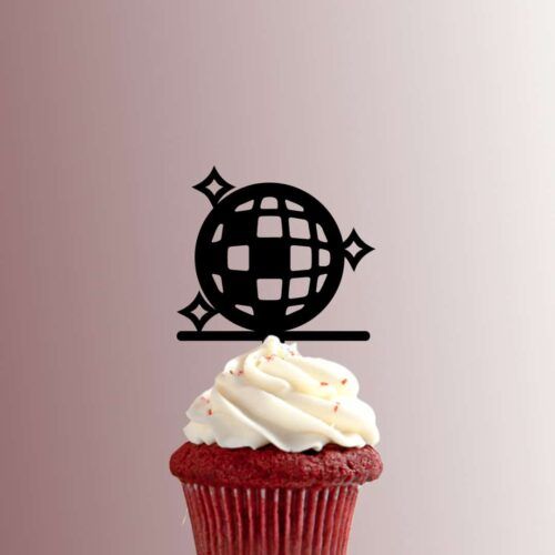 Disco Ball 228-625 Cupcake Topper