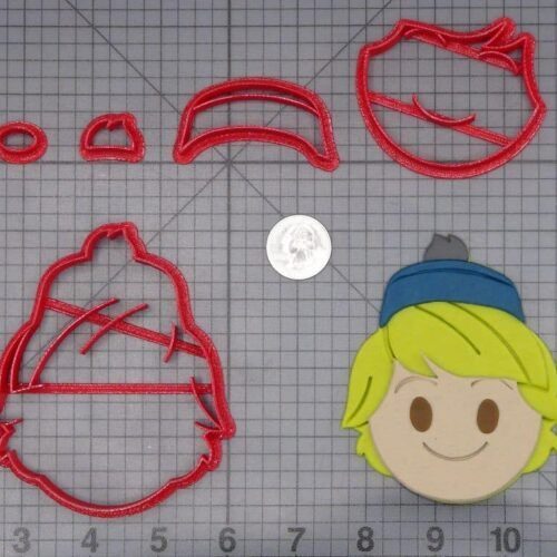 Disney Emoji - Frozen - Kristoff Head 266-I494 Cookie Cutter Set