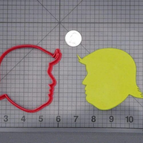 Donald Trump Head 266-I450 Cookie Cutter Silhouette