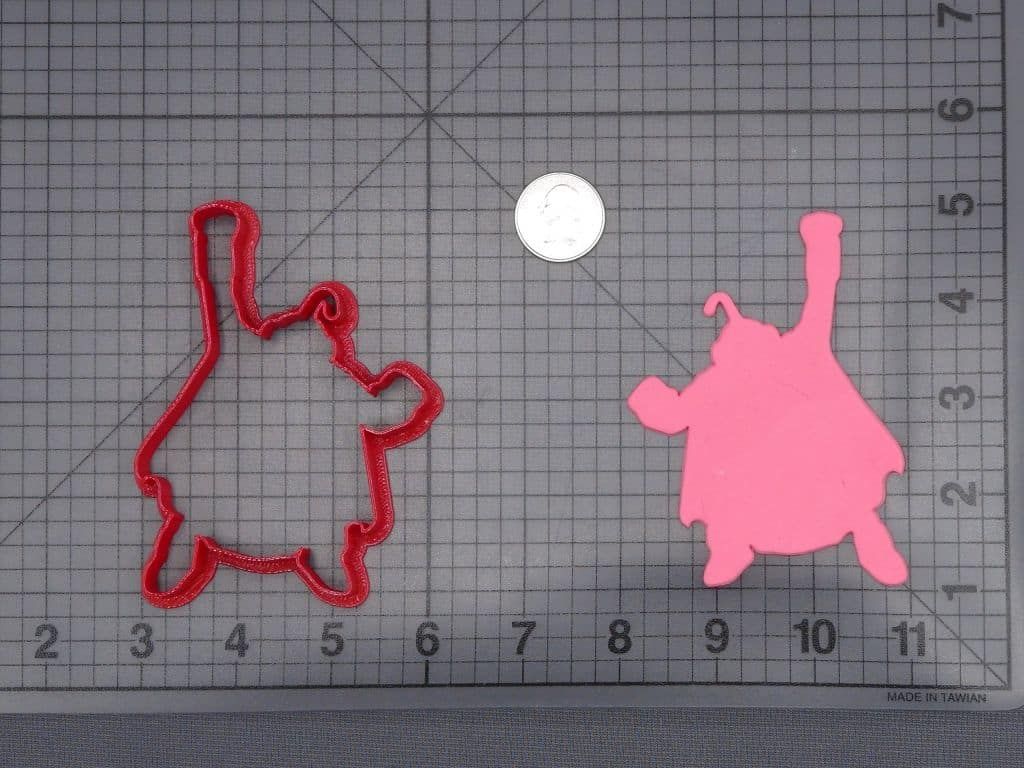 Dragon Ball Z - Majin Buu Body 266-I520 Cookie Cutter Silhouette