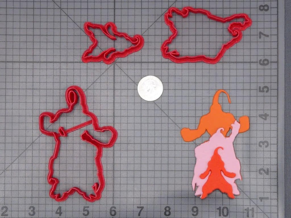 Dragon Ball Z - Majin Buu Evolution 266-I500 Cookie Cutter Set