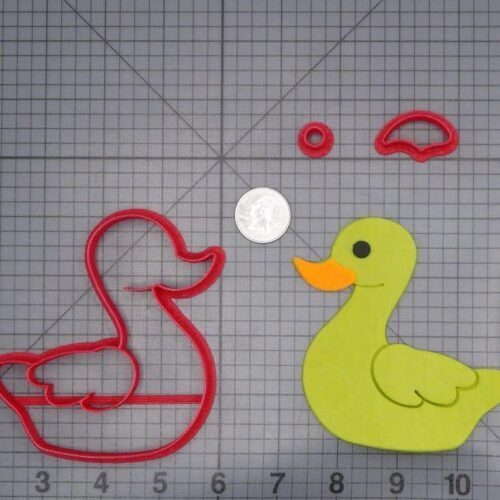 Duck Body 266-I472 Cookie Cutter Set