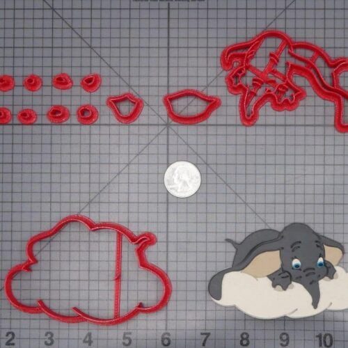 Dumbo on Cloud 266-I046 Cookie Cutter Set