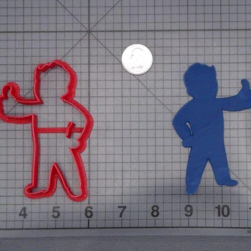 Fallout - Vault Boy Body 266-I555 Cookie Cutter
