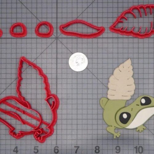 Fat Tailed Gecko Lizard Body 266-I364 Cookie Cutter Set