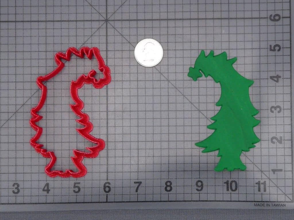 How the Grinch Stole Christmas - Tree 266-I521 Cookie Cutter Silhouette