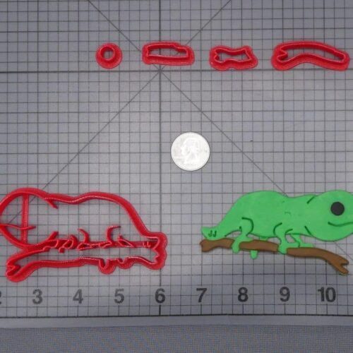 Lizard on Branch 266-I477 Cookie Cutter Set