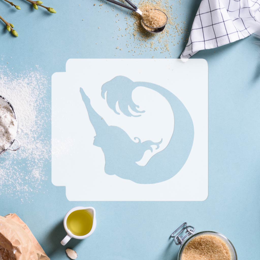 Mermaid 783-H437 Stencil