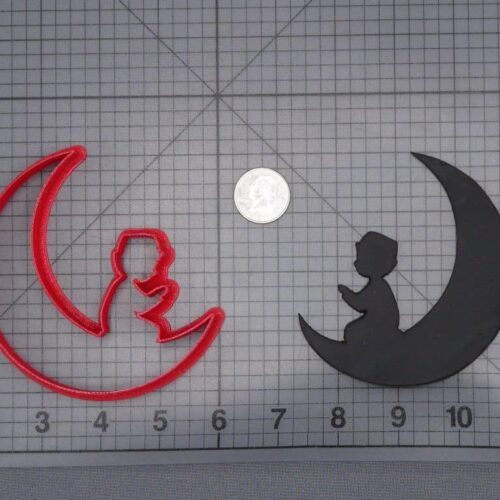 Nighttime Prayer 266-I551 Cookie Cutter Silhouette