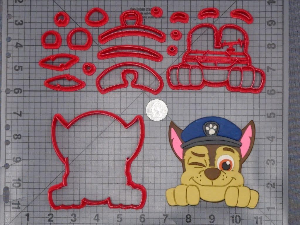 Paw Patrol - Chase 266-I531 Cookie Cutter Set