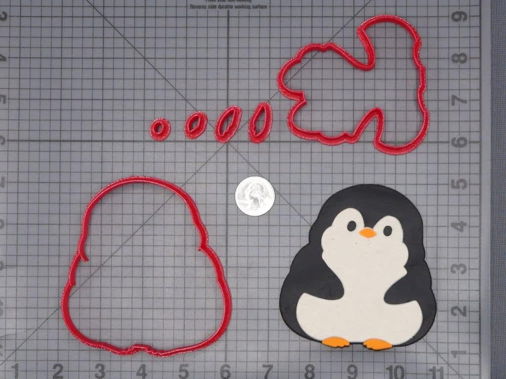 Penguin Body 266-I437 Cookie Cutter Set
