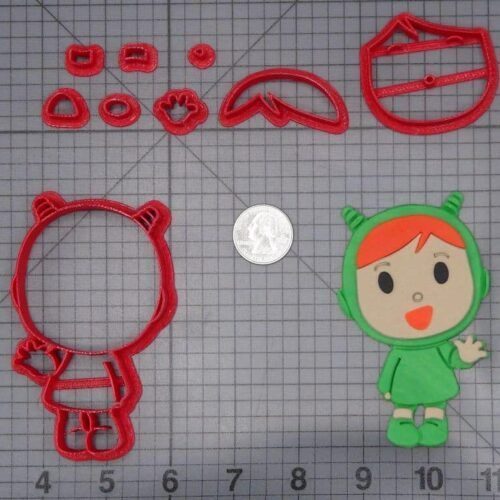 Pocoyo - Nina Body 266-I532 Cookie Cutter Set