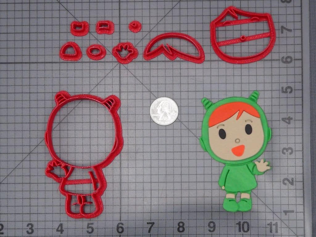 Pocoyo - Nina Body 266-I532 Cookie Cutter Set