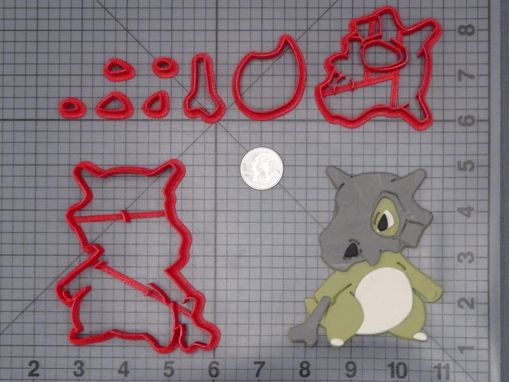 Pokemon - Cubone Body 266-I529 Cookie Cutter Set