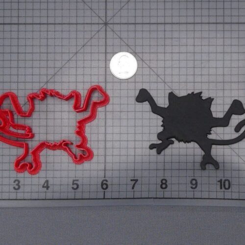 Pokemon - Mankey Body 266-I452 Cookie Cutter Silhouette