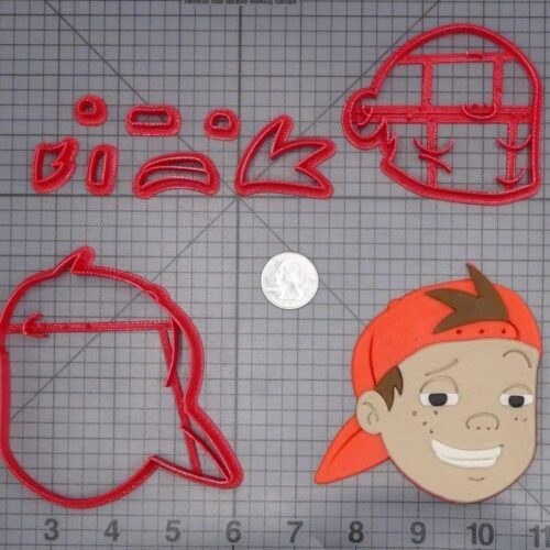 Recess - TJ Head 266-I428 Cookie Cutter Set